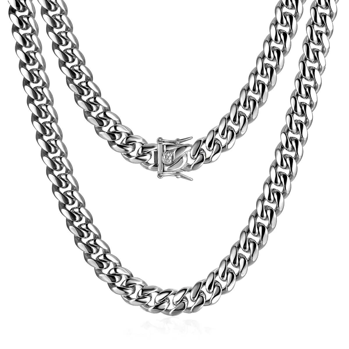 Hip Hop 12mm Black Cuban Choker by PY BLING