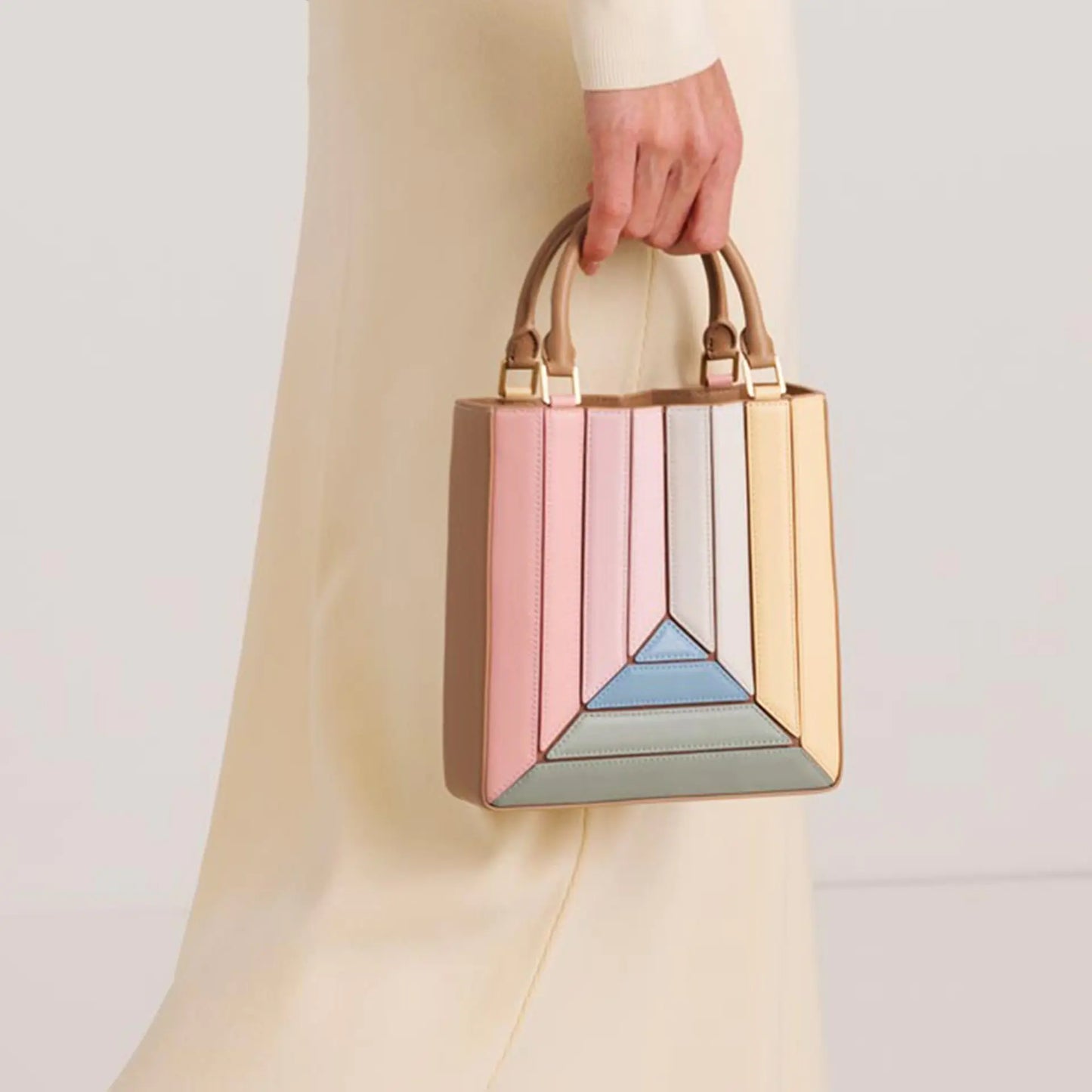 Chic Pleated Single Shoulder Bag