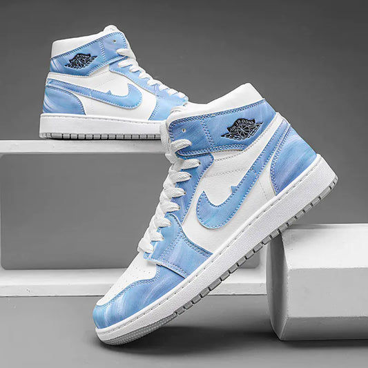 Sneakers Montantes Ptaj Air Force 1 pour Jeunes et Adultes