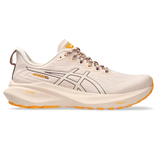 ASICS Womens GT-2000 13 Trail Running Shoes 6 Nature Bathing/Pearl Pink