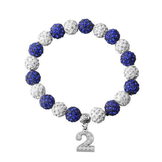 POTIY Elegant Sorority Steel Jewelry Gift (Blue-2)