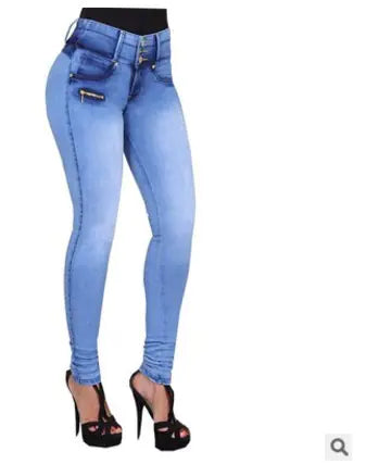 Pantalon Crayon Blanc Plissé avec Boutons et Fermeture Éclair