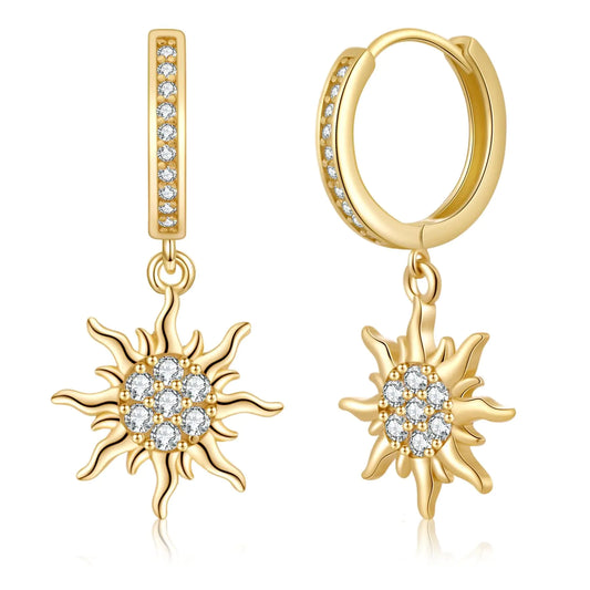 ToHeart 14K Gold Plated Hoop Earrings for Women