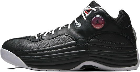 Nike Jordan Jumpman Team I Men's Court Sneakers Black/White/Red Size 12