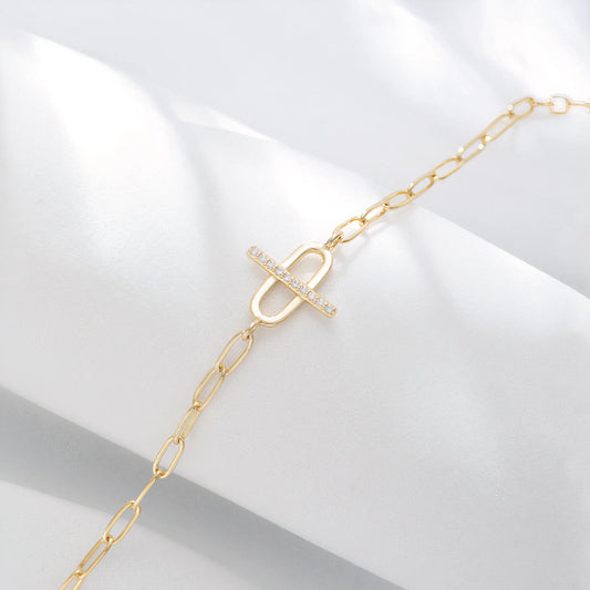 Lee Gold Clasp Bracelet