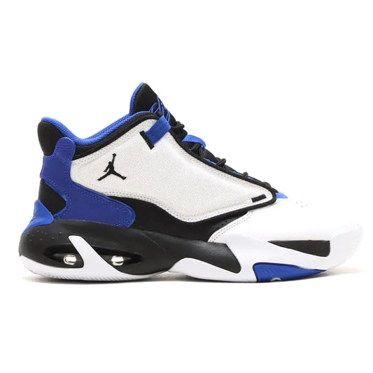 Nike Men's Jordan Max Aura 4 Sport Sneakers White/Black-Royal 7 UK