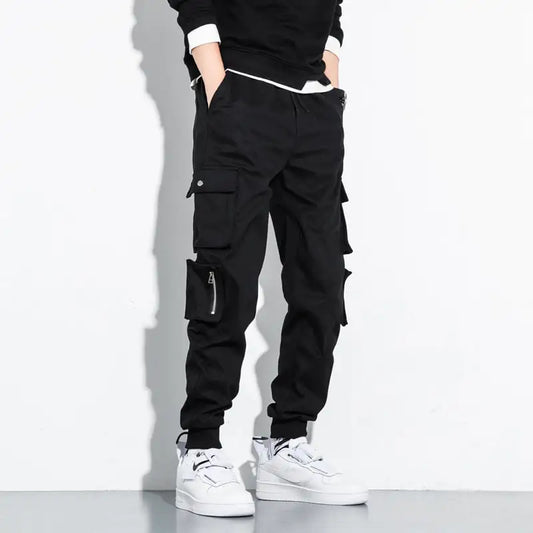 Pantalon Court en Coton Ample pour Hommes avec Petits Pieds