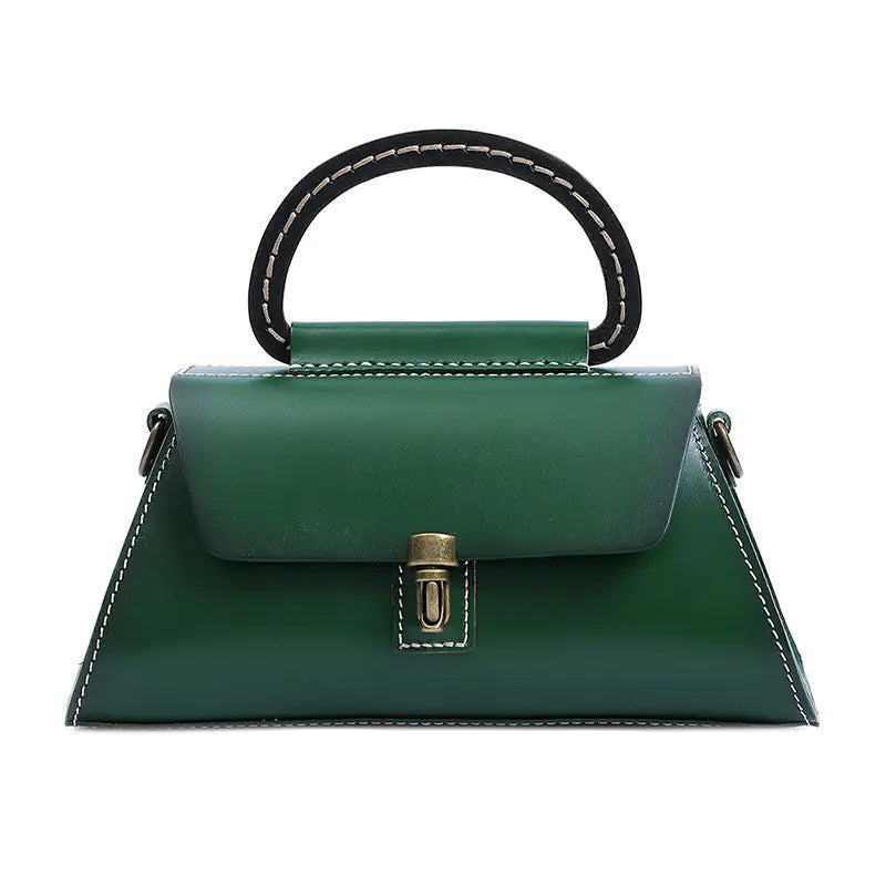 Sac à Main en Cuir Crème pour Femme