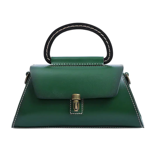 Sac à Main en Cuir Crème pour Femme